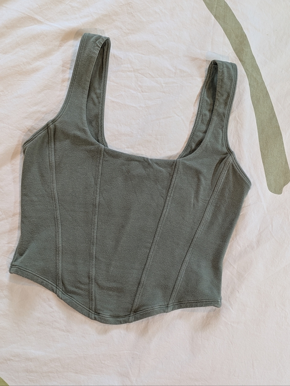 Organic basics flex corset top